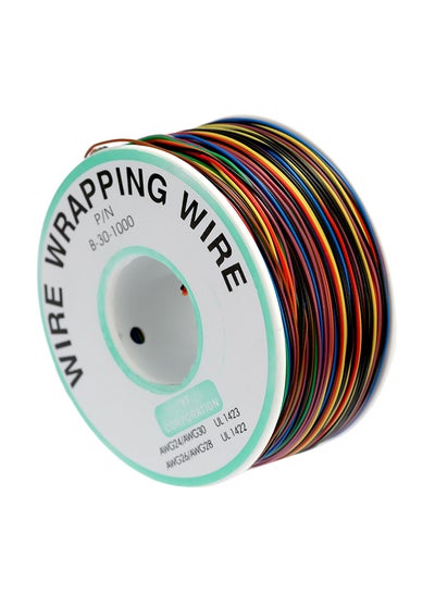 Buy 8 Colored Wire Wrap Reel Multicolour 0.168kg in UAE