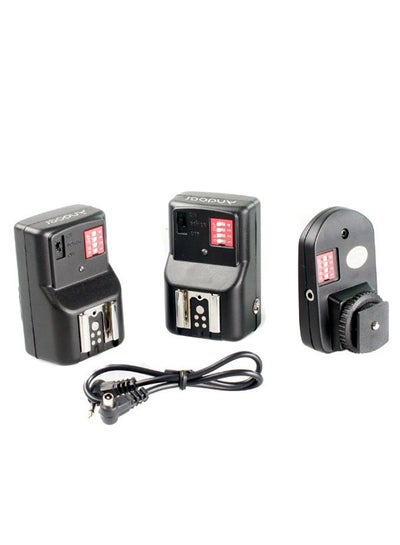 Buy Wireless Speedlite Remote Flash Trigger Black/Silver/Red in Saudi Arabia