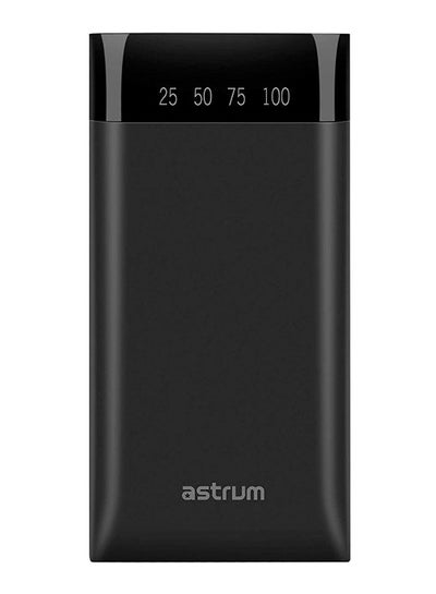 Buy 10000.0 mAh Universal Power Bank With LED Indicator Black in UAE