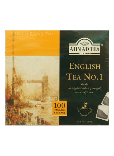 اشتري شاي إنجليزي 100 Tea Bags في الامارات