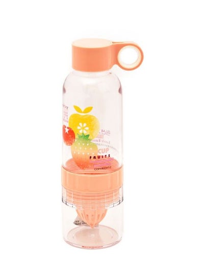 اشتري Juicer Bottle Clear/Orange/Yellow في السعودية