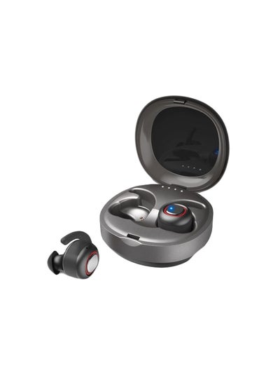 Buy In-Ear Wireless Stereo Earbuds With Charging Box Black in UAE