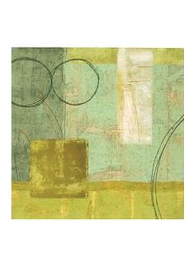 Buy Decorative Wall Poster Green 15x15cm in Egypt