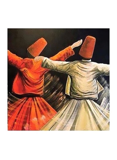 اشتري لوحة فنية لديكور الحائط أحمر/أبيض 23x23سم في مصر