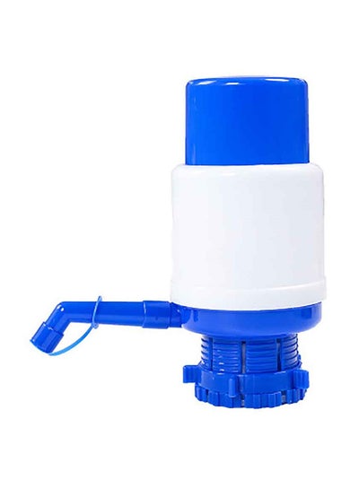 Buy Manual Water Dispenser Pump Blue/White 65*15centimeter in UAE