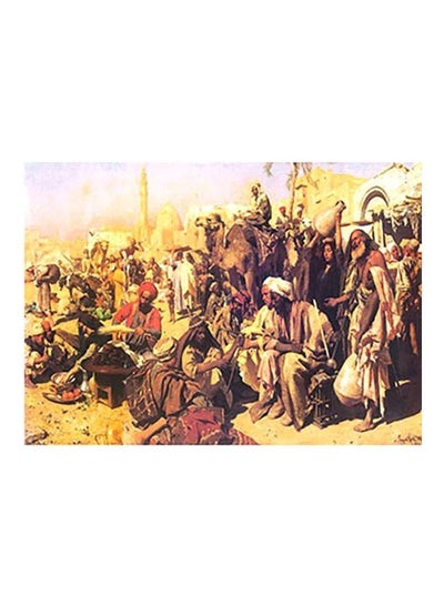 Buy Decorative Wall Poster Multicolour 31x45cm in Egypt