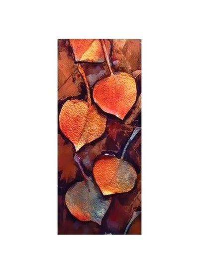 Buy Decorative Wall Poster Orange/Red 13x45cm in Egypt