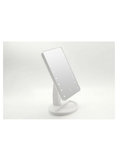 Buy Touch Screen Desktop Led Makeup Mirror White in Egypt