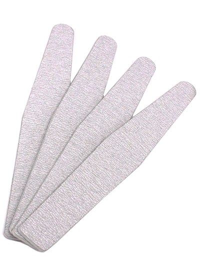 Buy 4-Piece Manicure Nail File Set Silver in Egypt