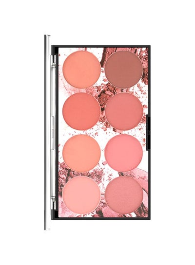 Buy 8-Piece Professional Make-up Blusher Set Beige/Brown/pink in UAE