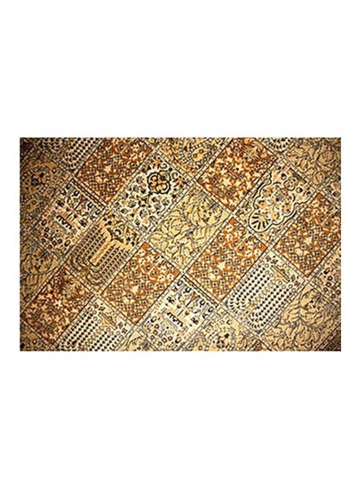 Buy Decorative Wall Poster Brown/Yellow/Black 31x45cm in Egypt