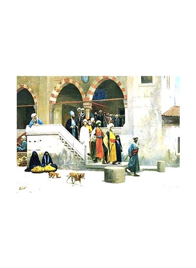 Buy Decorative Wall Poster Multicolour 31x45cm in Egypt