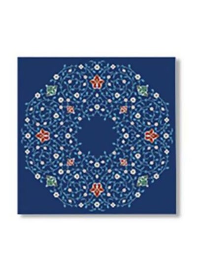 Buy Decorative Wall Art With Frame Multicolour 20x20cm in Egypt