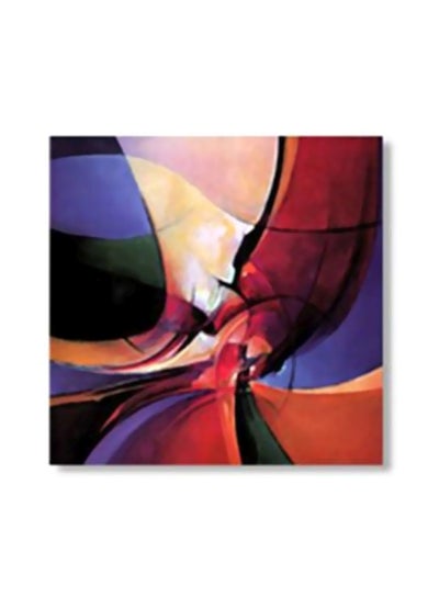 Buy Decorative Wall Art With Frame Multicolour 30x30cm in Egypt