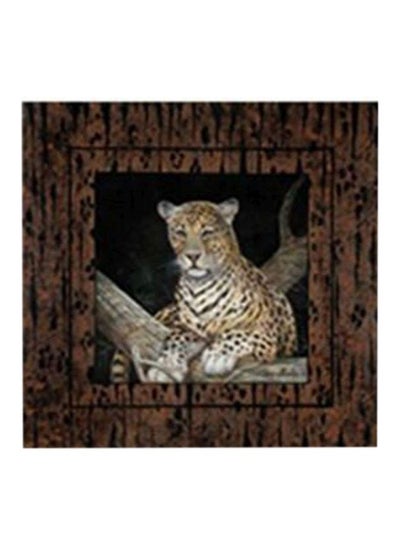 Buy Decorative Tea Coaster White/Black/Brown 20x20cm in Egypt