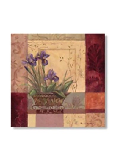 Buy Decorative Wall Art With Frame Multicolour 34x34cm in Egypt