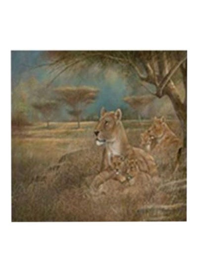 Buy Decorative Tea Coaster Beige 24x24cm in Egypt