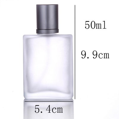 Buy Portable Fine Mist Spray Perfume Atomizer Bottle Clear 50ml in Saudi Arabia
