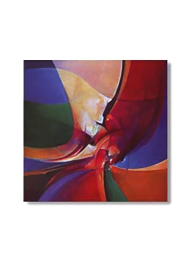 Buy Decorative Wall Art With Frame Multicolour 34x34cm in Egypt