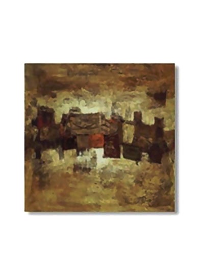 Buy Decorative Wall Poster With Frame Multicolour 30x30cm in Egypt