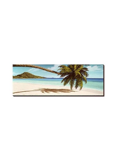 Buy Decorative Wall Poster With Frame Multicolour 99x29cm in Egypt