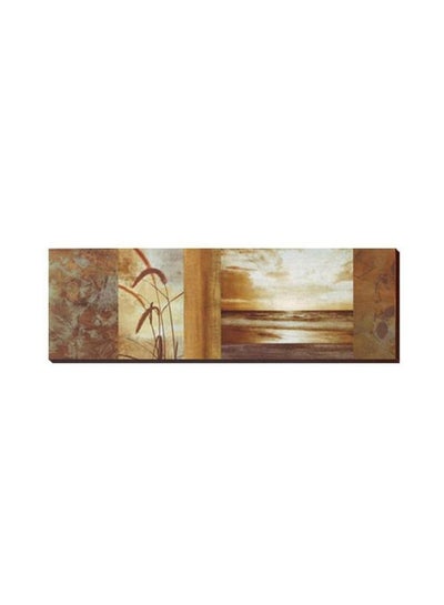 Buy Decorative Wall Poster With Frame Multicolour 54x18cm in Egypt