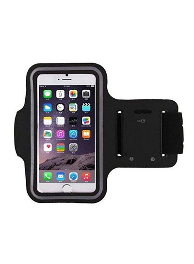 اشتري Waterproof Armband Case Cover For Apple iPhone 6 Plus أسود في الامارات