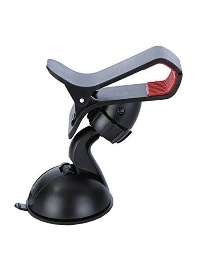 Buy Car Windscreen Suction Mount Mobile Phone Holder Black in UAE