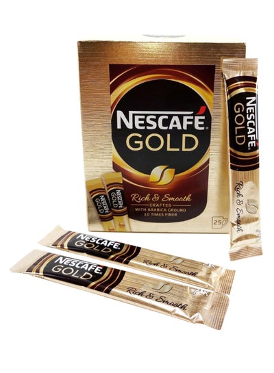 Buy Gold Instant Coffee Stick 8grams Pack of 25 in UAE