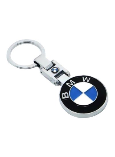 اشتري سلسلة مفاتيح بشعار مطبوع عليه "BMW" فضي/أزرق/أبيض في مصر