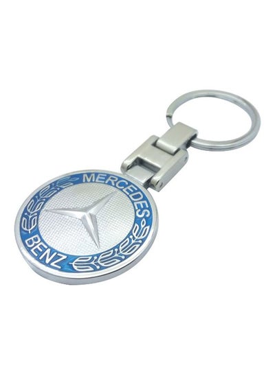 Buy Mercedes Benz Logo Key Chain Silver/Blue in Egypt