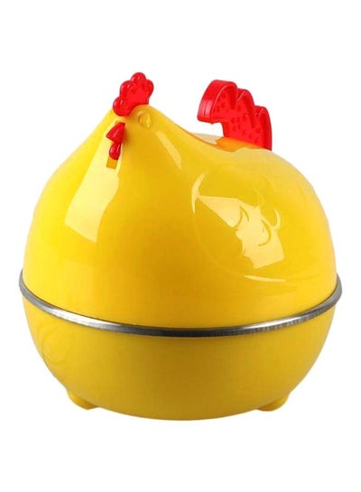 Buy Electric Egg Cooker po h10014 Yellow/Red/Silver in Saudi Arabia