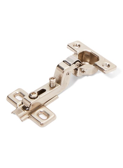 Buy Concealed Straight Cabinet Door Hinges Silver 8 X 5 X 1.5cm in UAE