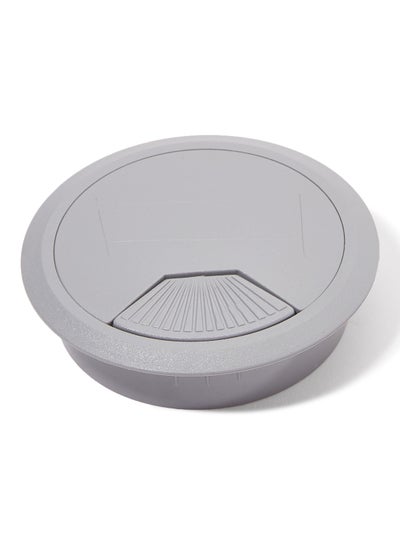 Buy Cable Hole Cover For Table Grey 9 X 9 X 2centimeter in UAE