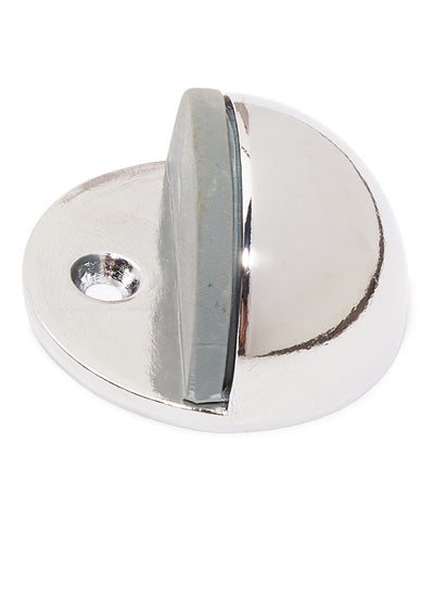 Buy Half Round Door Stopper Silver 4 X 3 X 2centimeter in UAE