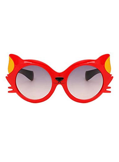 Buy Kids' Cartoon Cat Design Stylish Sunglasses in UAE