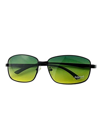 اشتري Men's Night Vision Rectangular Frame Sunglasses في السعودية