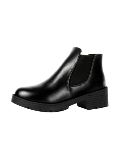 Buy Vintage Ankle Boots Black in Saudi Arabia