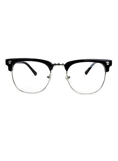 Buy unisex Polarized Brow Line Half Frames Eyeglasses in Saudi Arabia