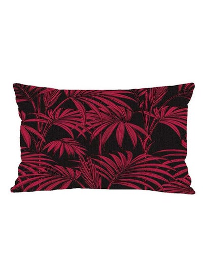 اشتري Floral Printed Rectangular Pillowcase Acrylic Multicolour 30x50 centimeter في الامارات