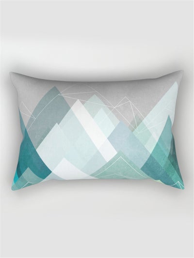 اشتري Geometric Pattern Double Sided Pillow Multicolour 40x60 centimeter في الامارات