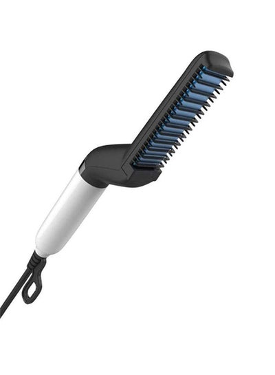Buy Beard Straightening Comb Black/White in Egypt