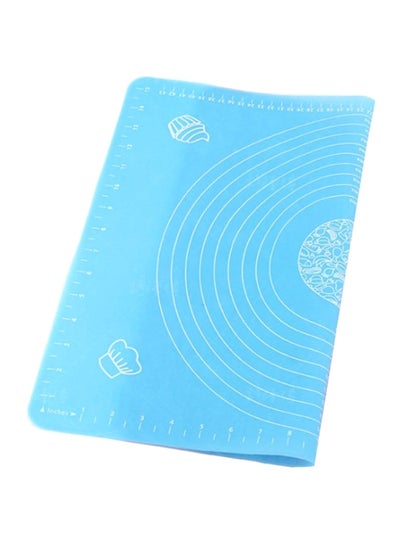 Buy Silicone Thickening Baking Mat Blue 29x26cm in Egypt