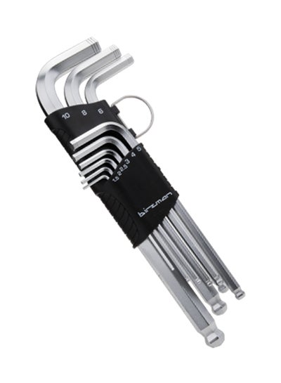 Buy 9-Piece Hex Key Set 27.94 x 10.16 x 10.16cm in UAE