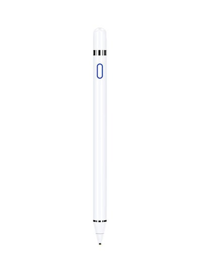 Buy Portable High Precision Ultra Fine Stylus Pen White in UAE