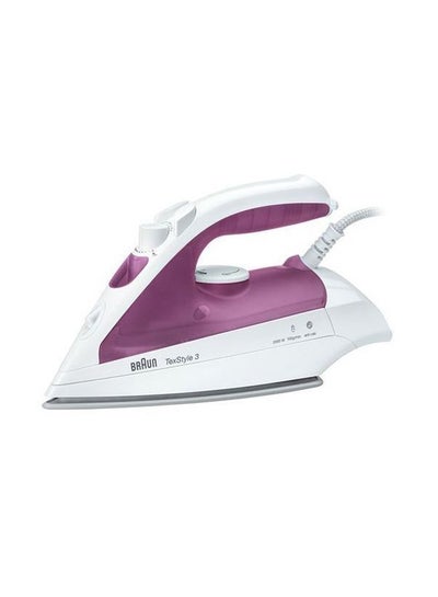 Buy Texstyle 3 Steam Iron 2000 W 2000.0 W TS320C White/Violet in Egypt