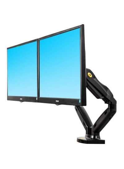 Buy Dual Arm Monitor Desk Mount Black in Egypt