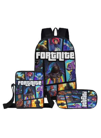 اشتري 3-In-1 Fortnite Series School Backpack Multicolour في السعودية