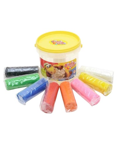 Buy 8-Piece Clay Bucket Set Multicolour in UAE