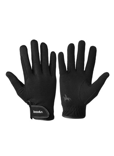 Buy Professional Horse Riding Gloves 60grams in UAE